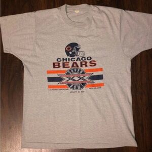 Chicago Bears Super Bowl XX Vintage T-Shirt Size XL